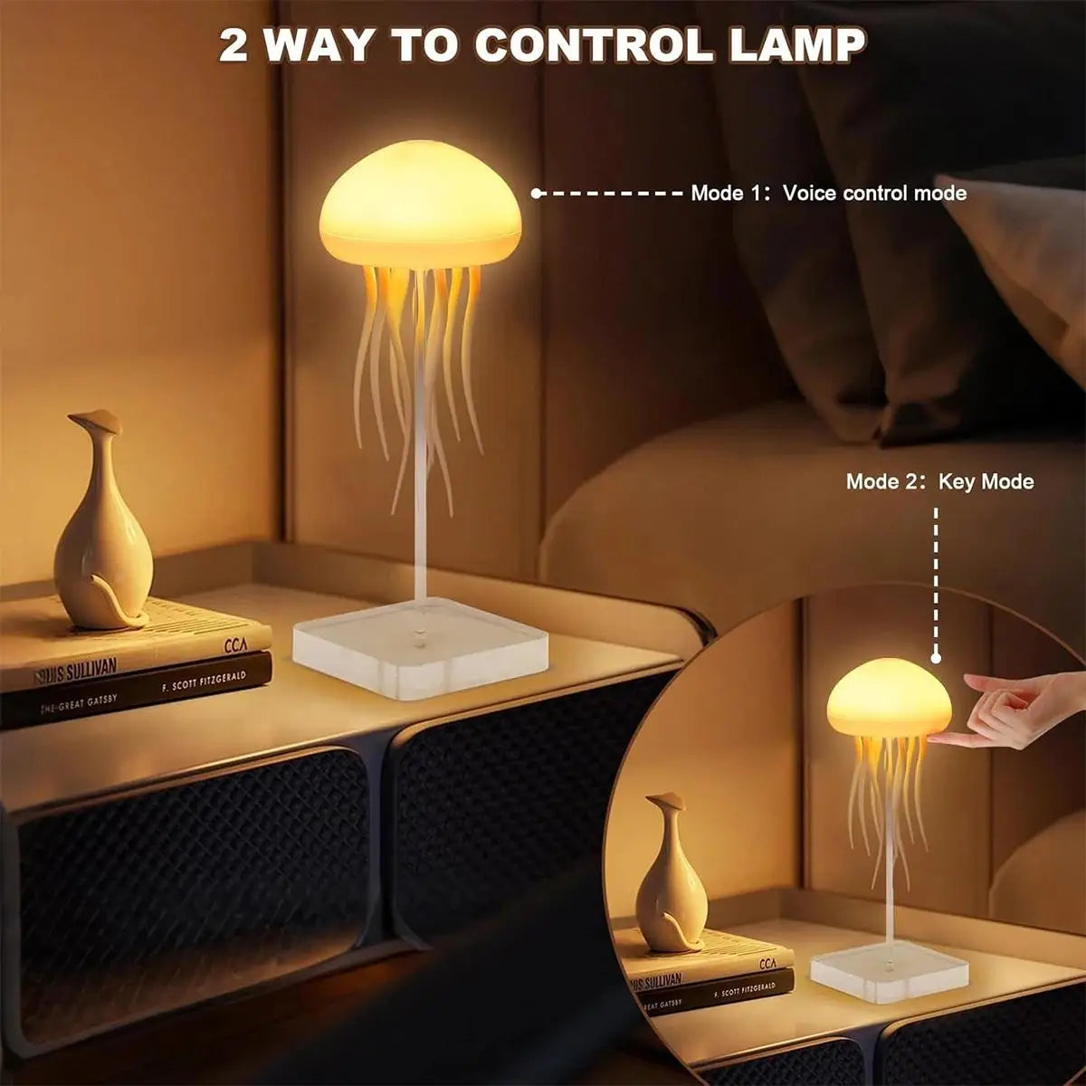 Floating Jellyfish Lamp